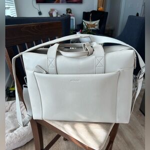 Cream monos Duffel Bag